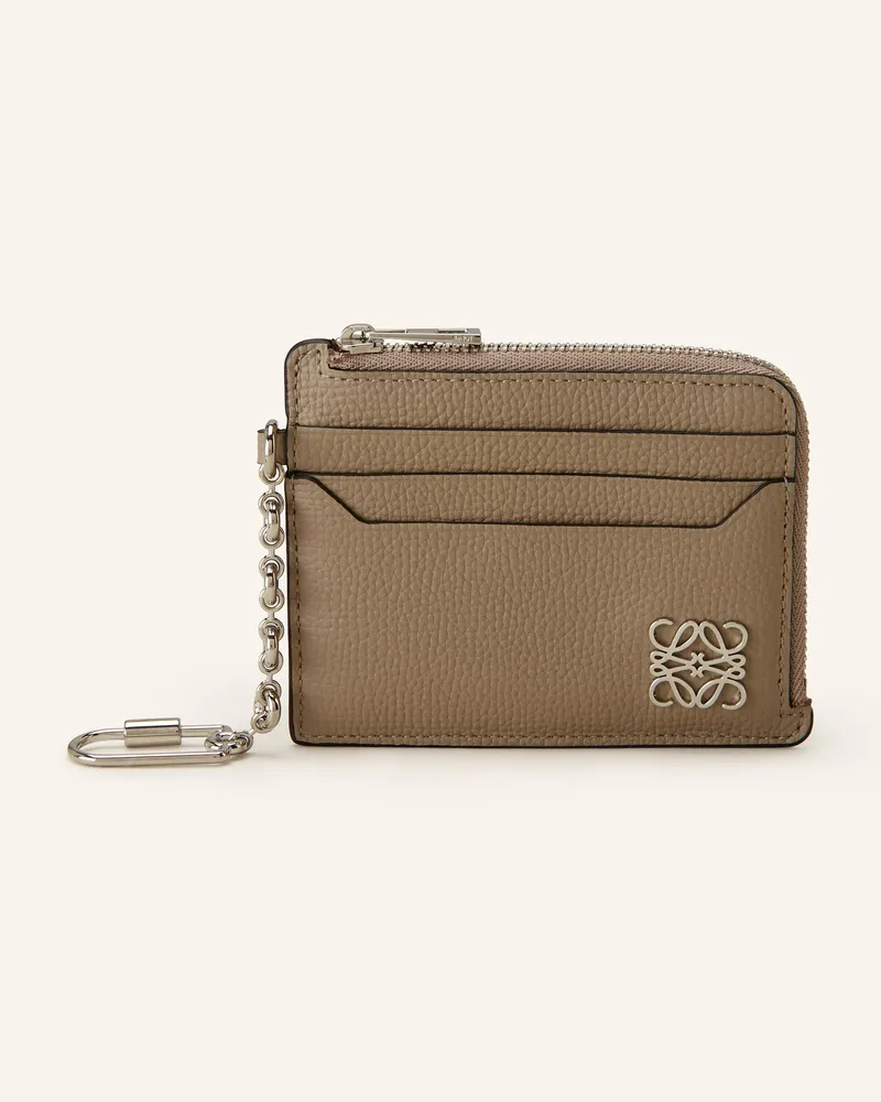 Loewe Kartenetui Anagram beige Taupe