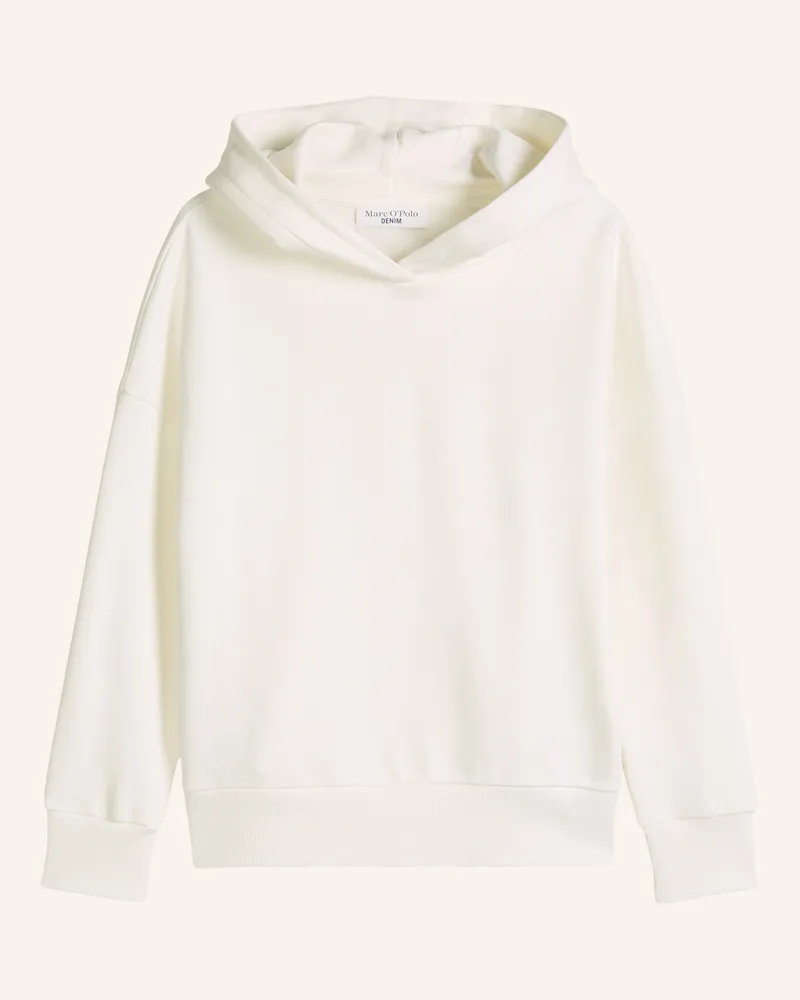 Marc O'Polo Hoodie weiss Ecru