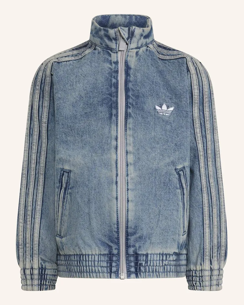 adidas Firebird Originals Jacke, Denim, Locker Geschnitten blau Blau