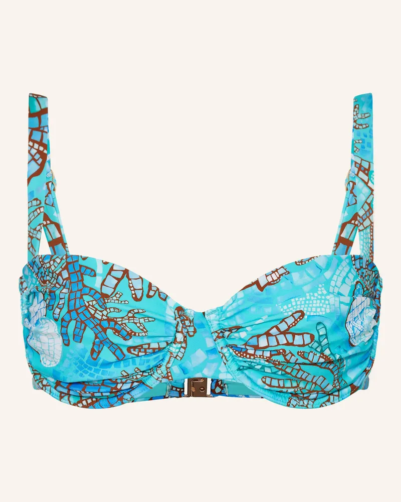 Seafolly Australia Bügel-Bikini-Top LA MER Türkis