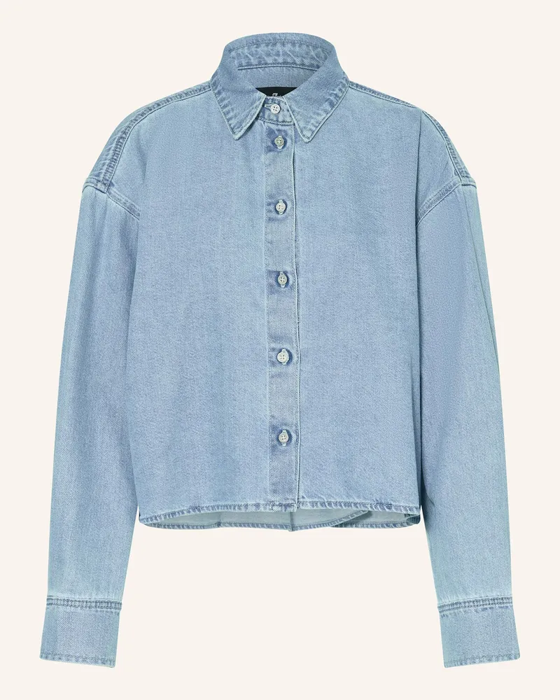 7 for all mankind Jeans-Overshirt NINA Hellblau