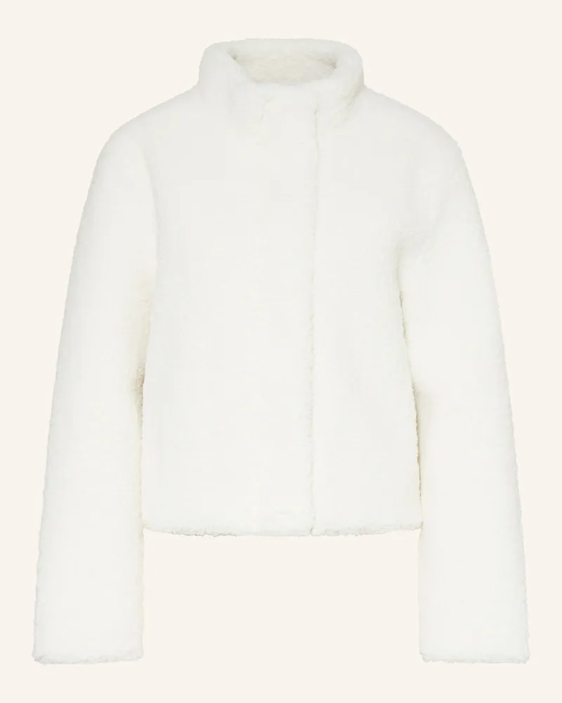 No. 1 Como Teddyfell-Jacke Filipa weiss Creme