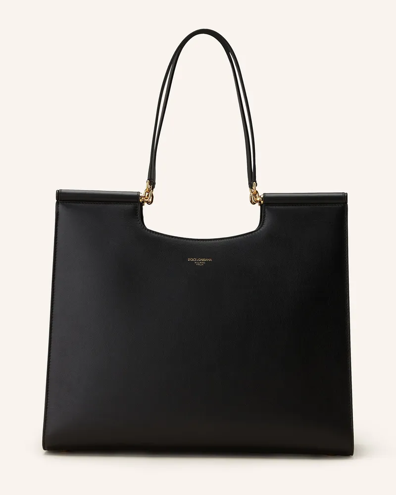 Dolce & Gabbana Shopper SICILY LARGE Schwarz