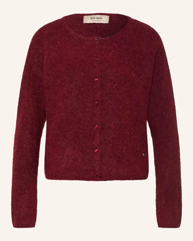 Mos Mosh Strickjacke Mmaimine rot Dunkelrot