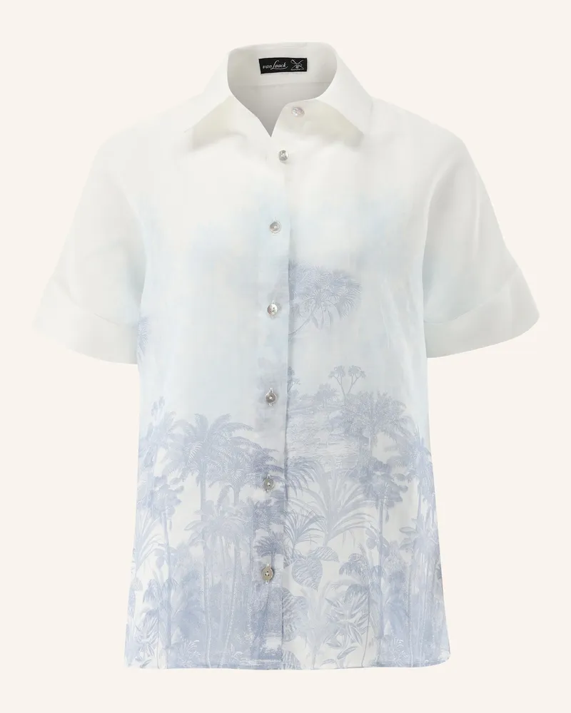 van Laack Bluse Modern Fit weiss Weiss