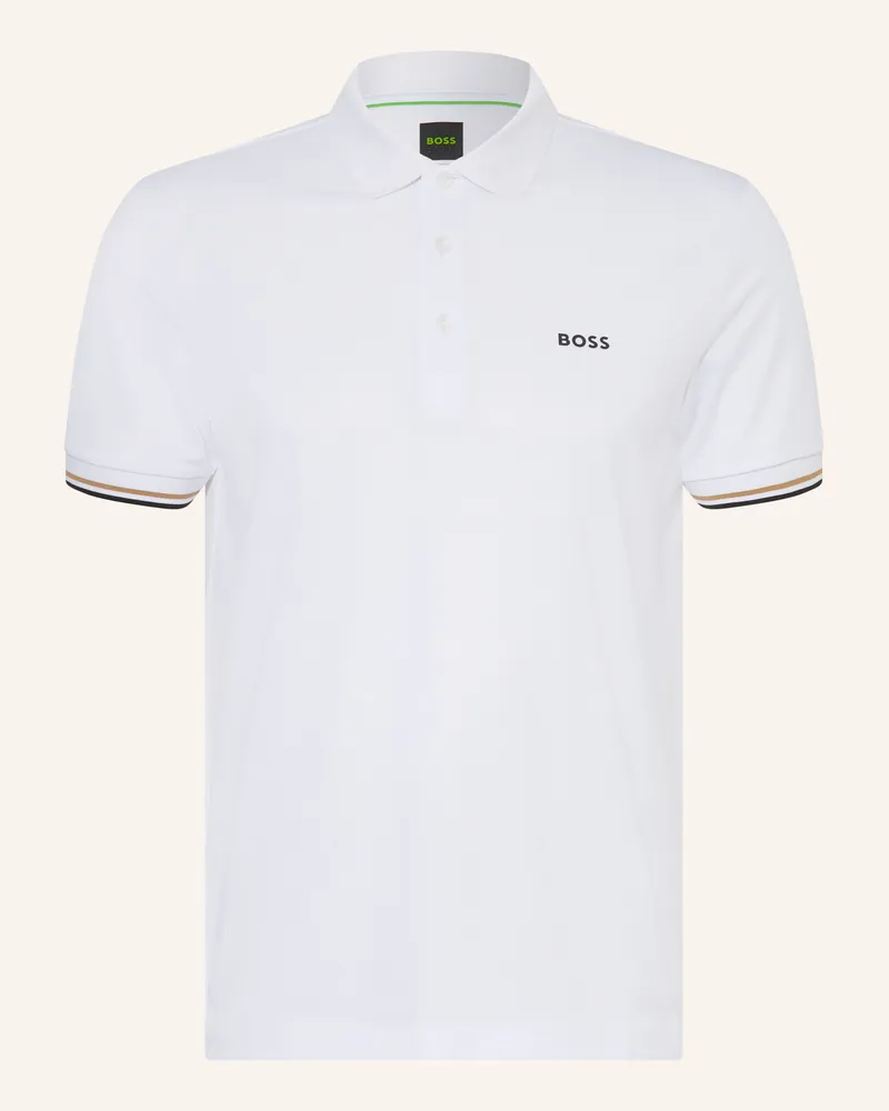 HUGO BOSS Funktions-Poloshirt Toc Game weiss Weiss