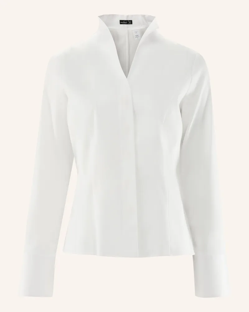 van Laack Bluse Modern Fit weiss Weiss