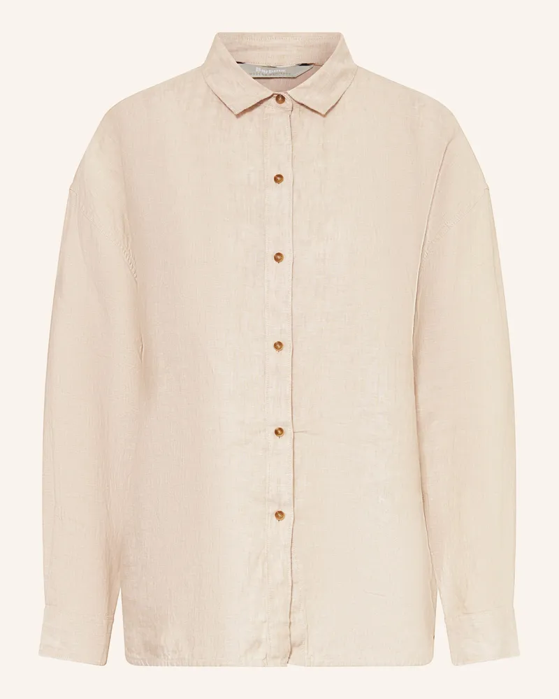 Barbour Hemdbluse Hampton Aus Leinen beige Beige