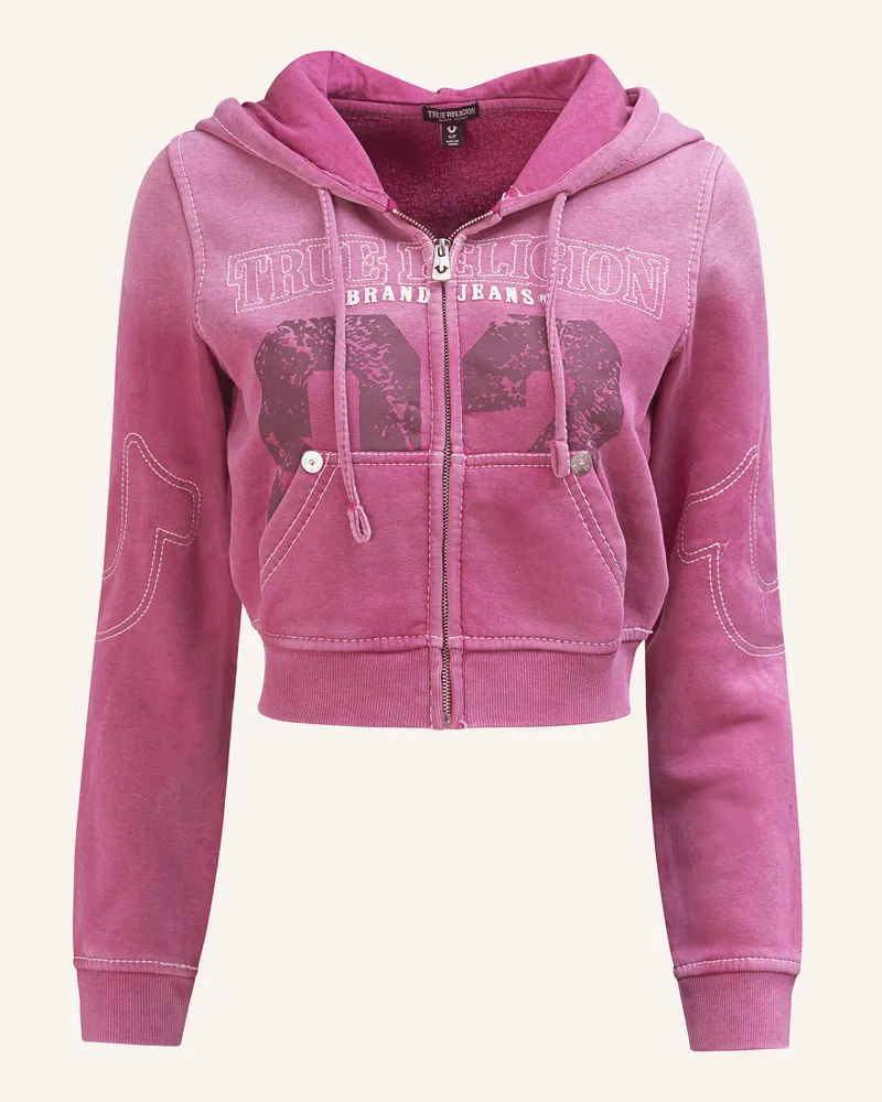 True Religion Hoddie BIG T Pink