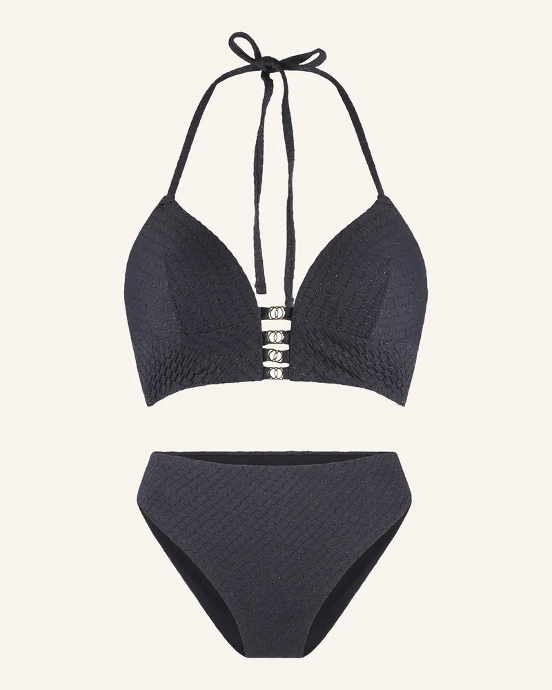 LingaDore padded bikiniset Triangle Schwarz