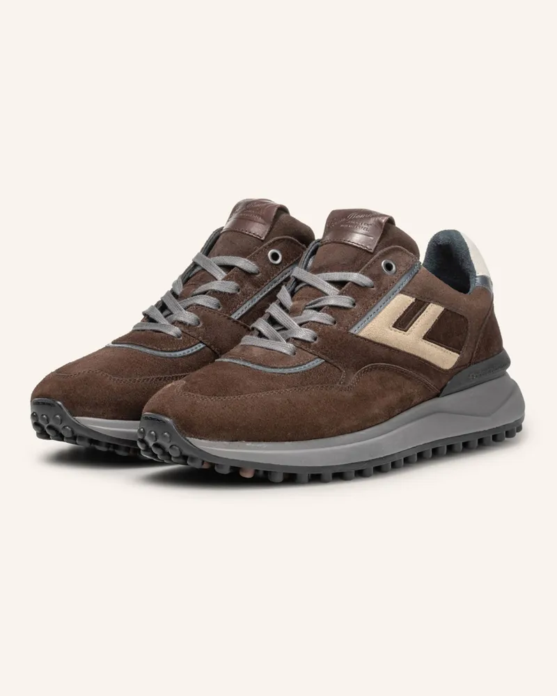 Floris van Bommel Sneaker Noppi 29 braun Dunkelbraun