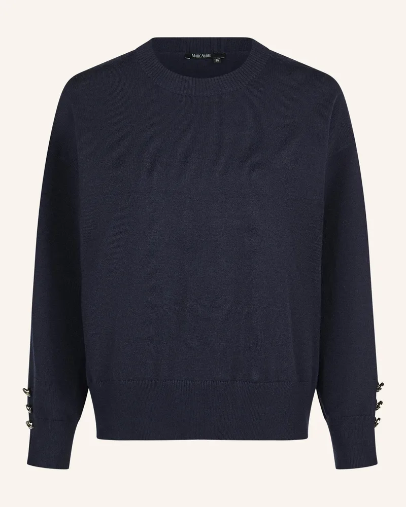 MARC AUREL Pullover blau Dunkelblau