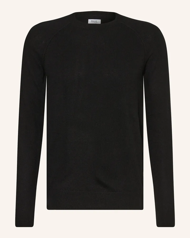 paul Cashmere-Pullover Schwarz