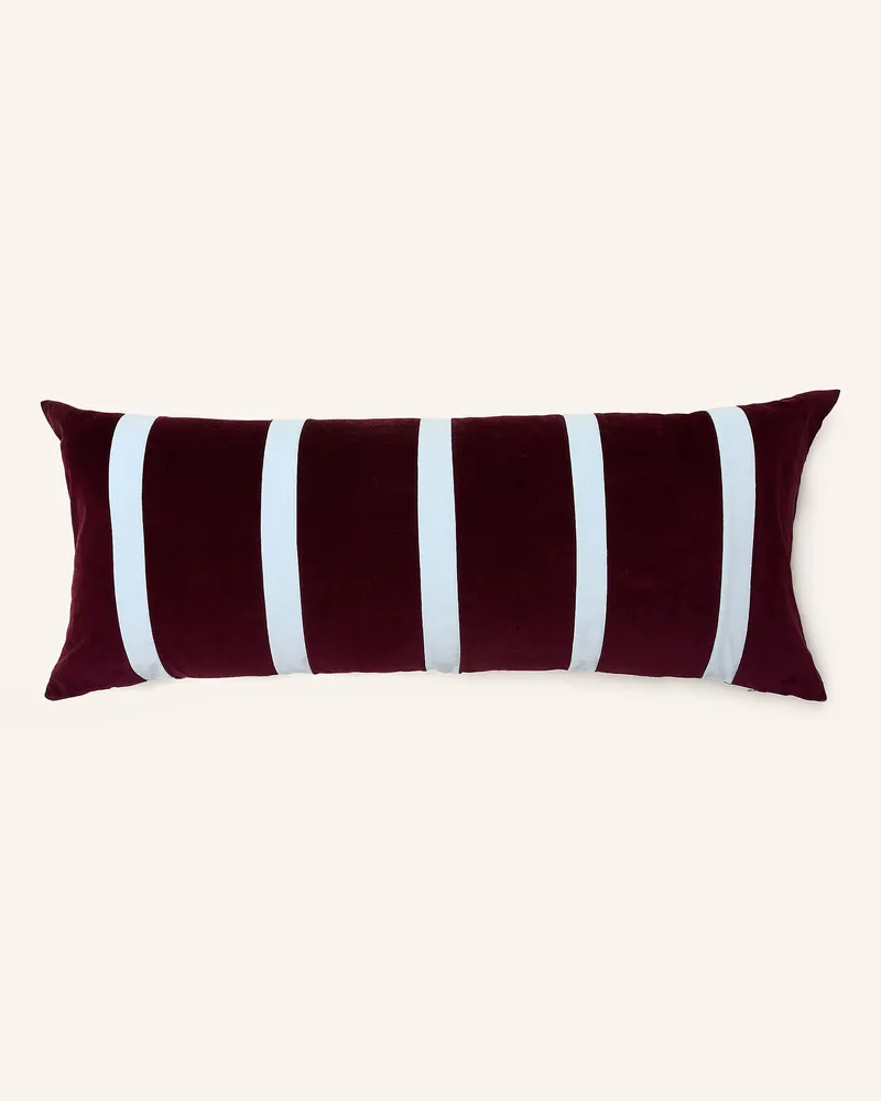 Essenza Dekokissen ISOLE Dunkelrot