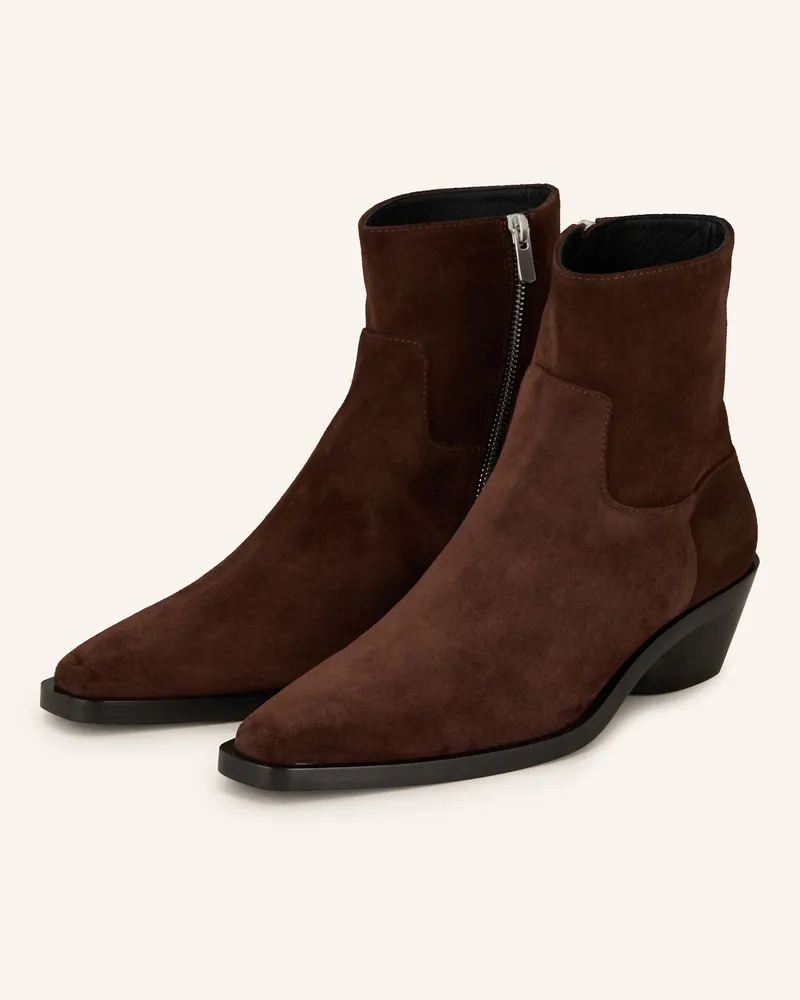 Proenza Schouler Cowboy Boots BRONCO Dunkelbraun
