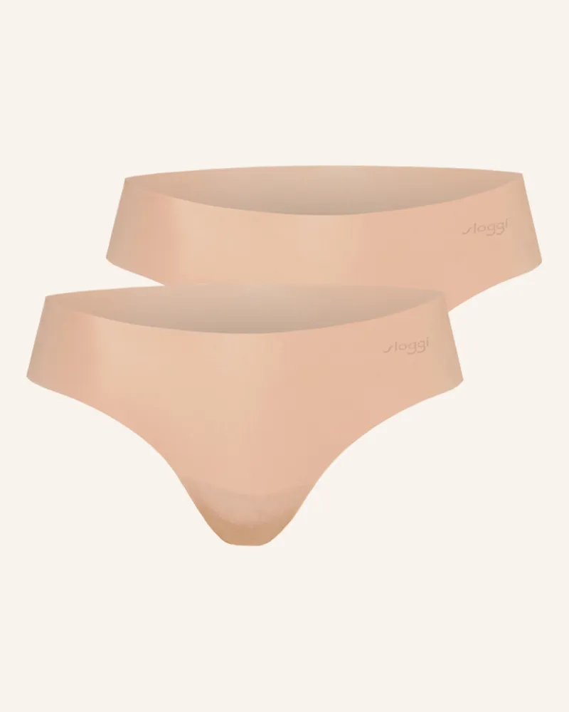 Sloggi 2er-Pack Strings ZERO MICROFIBRE Rosé