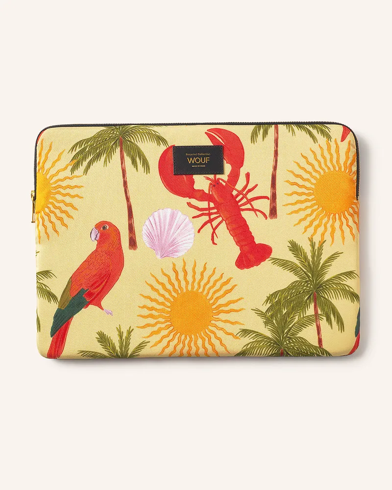 WOUF Laptop-Hülle RIO Hellgelb