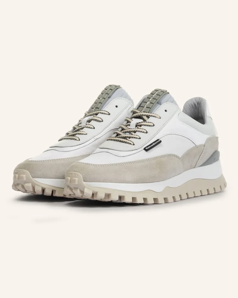 Floris van Bommel Sneaker DE GROMMER 01 - WEISS/ NUDE Weiss