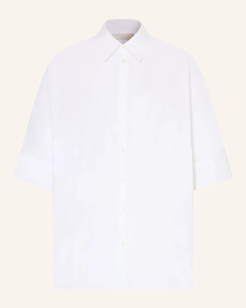 Antonelli Firenze Oversized-Hemdbluse Weiss