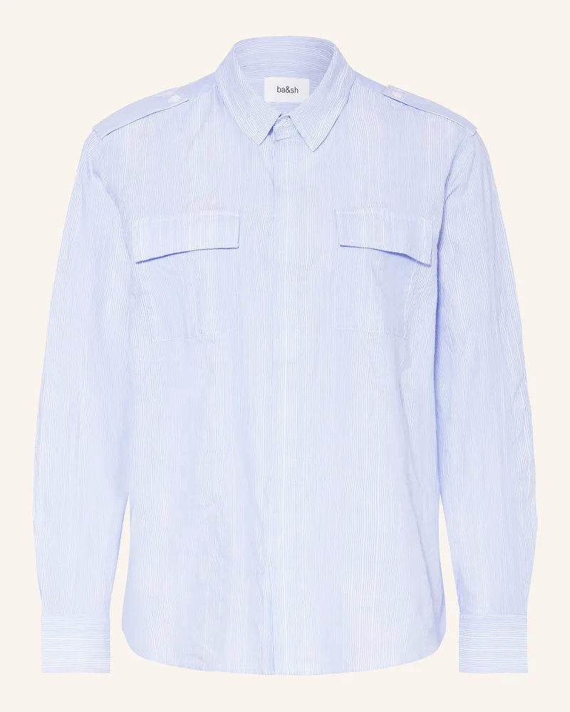 ba&sh Hemdbluse Hellblau