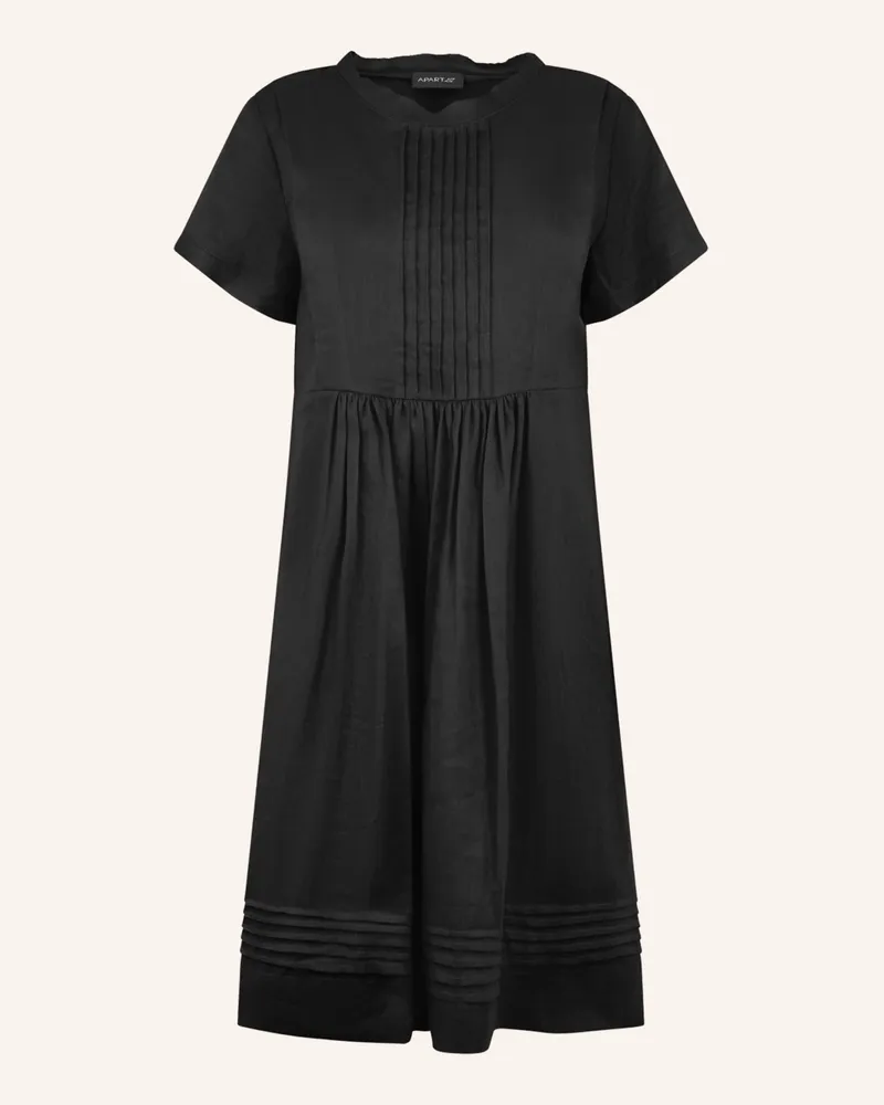 Apart Kleid schwarz Schwarz