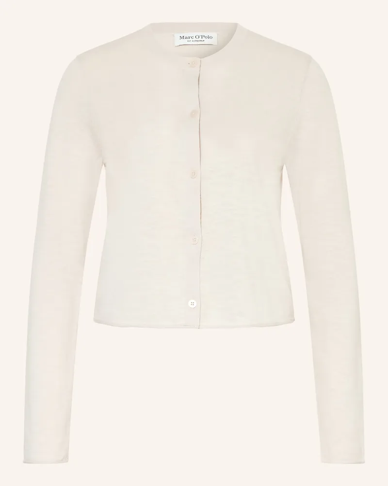 Marc O'Polo Strickjacke beige Ecru