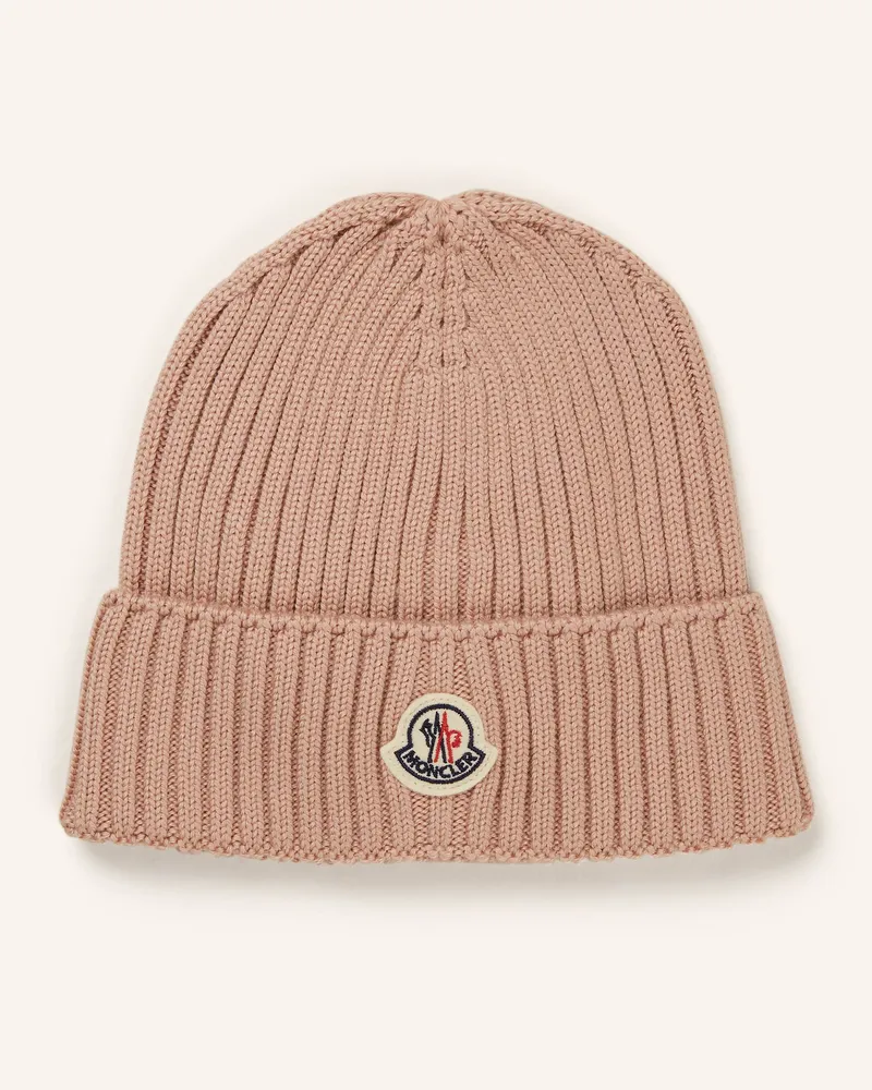 Moncler Mütze rosa Rosé