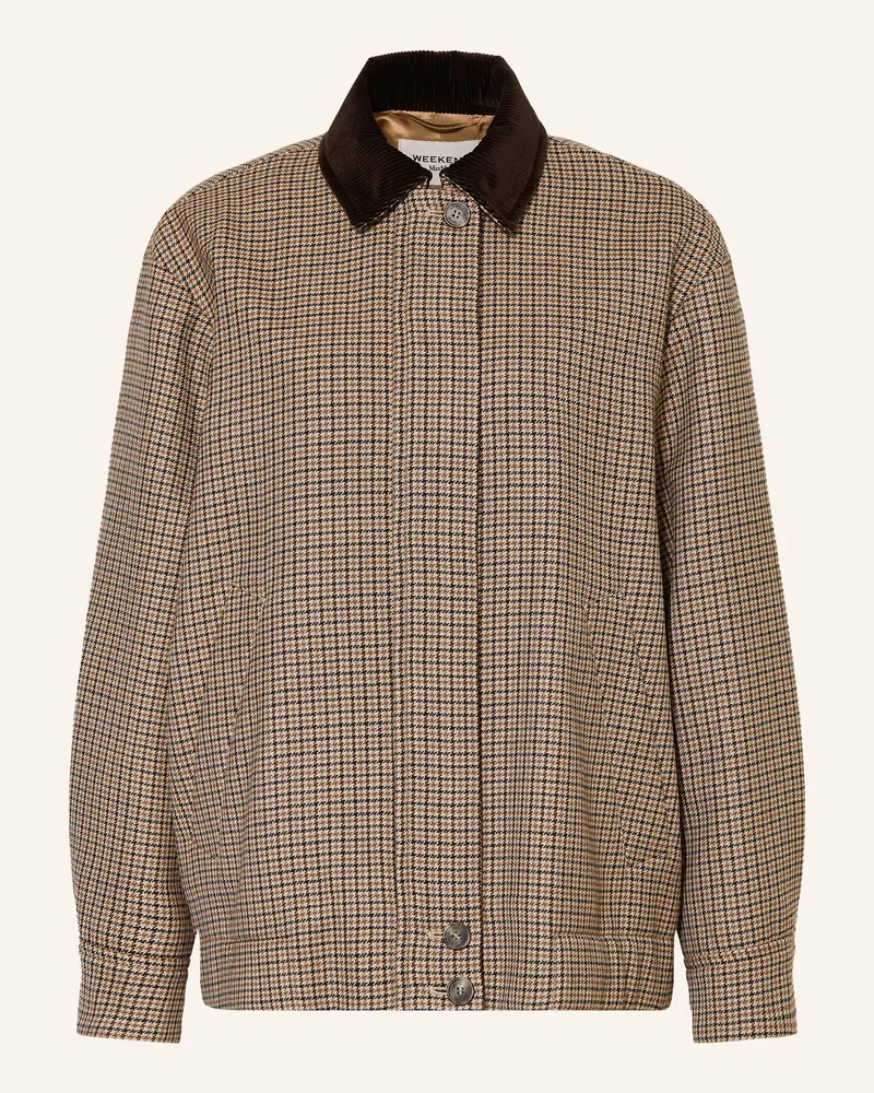 Max Mara Oversized-Blouson Festa braun Beige