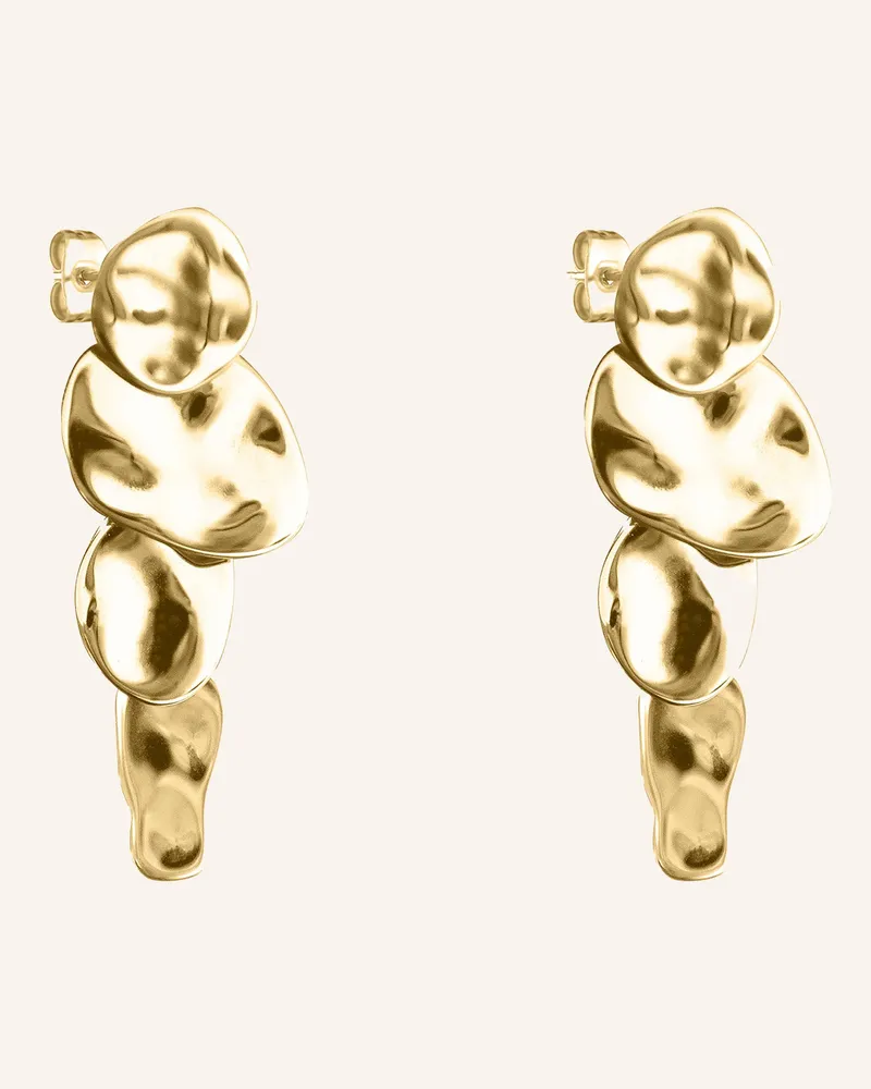 Liebeskind Ohrstecker  aus  Edelstahl Gold