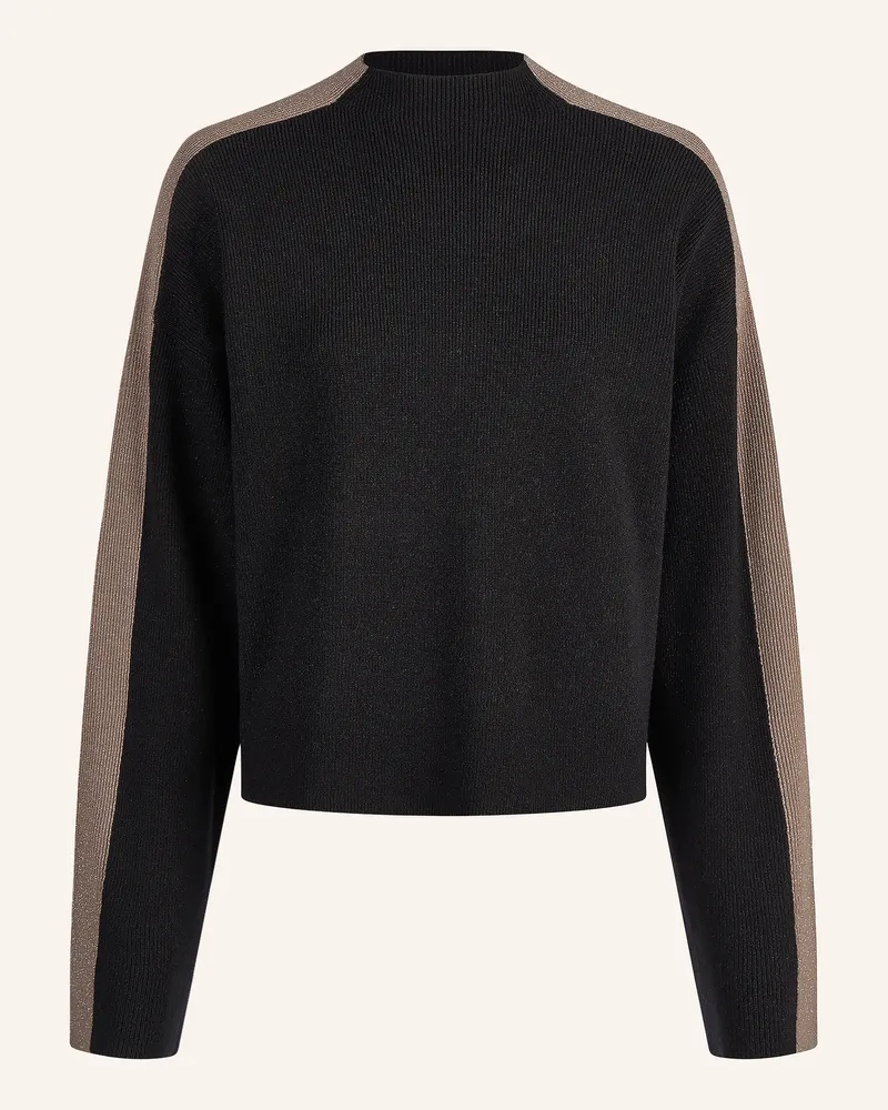 MARC AUREL Pullover Mit Glitzergarn schwarz Schwarz