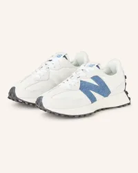 New Balance Sneaker 327 - CREME/ BLAU Weiss