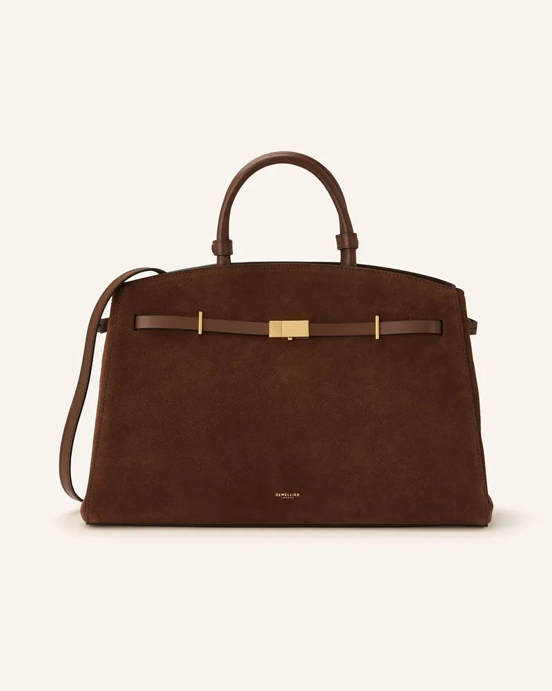 DeMELLIER Handtasche THE HUDSON Braun