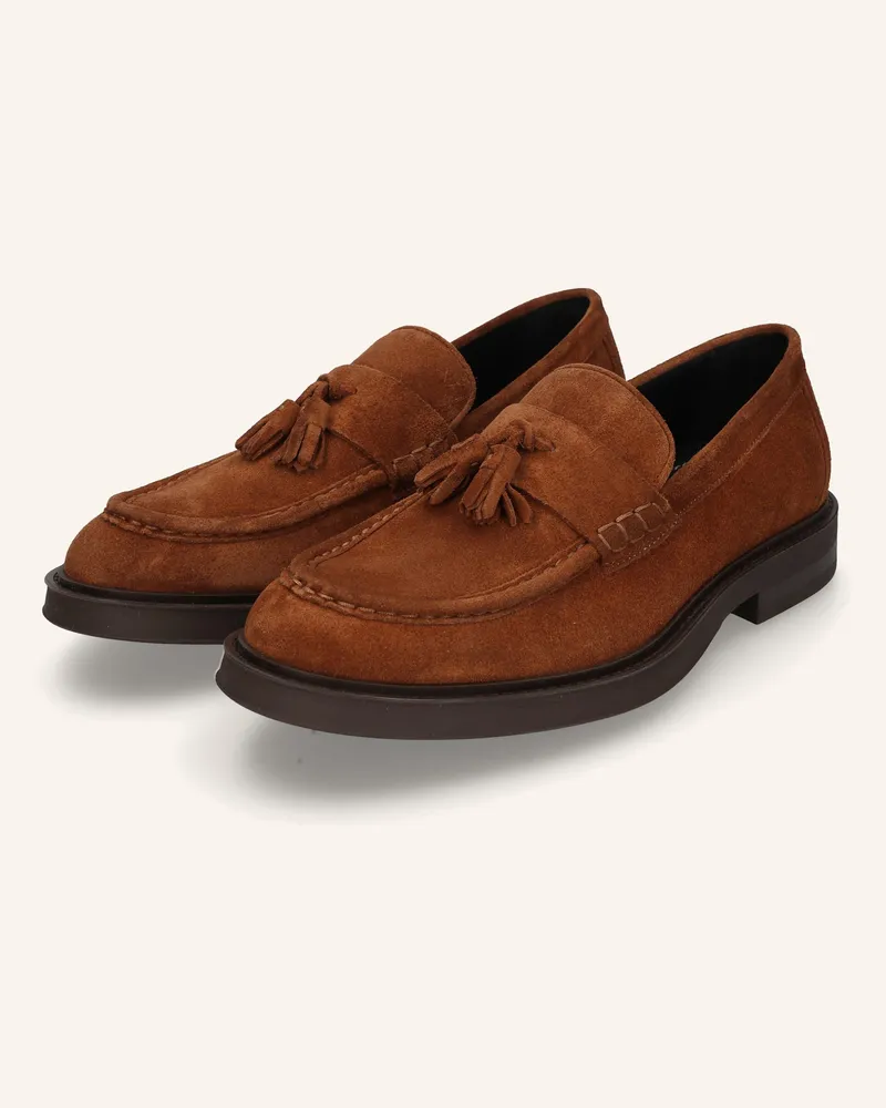 Heinrich Dinkelacker Loafer Florenz Tassel V braun Braun