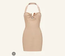 Bodycon-Kleid beige