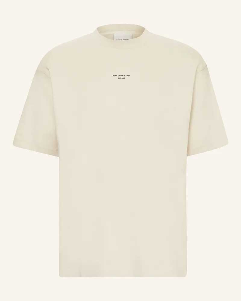 Drôle de Monsieur T-Shirt beige Beige
