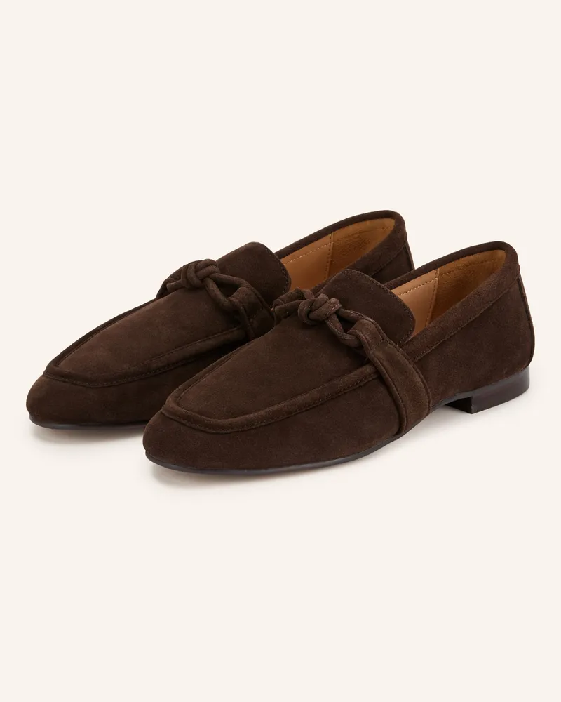 Inuovo Slipper braun Dunkelbraun