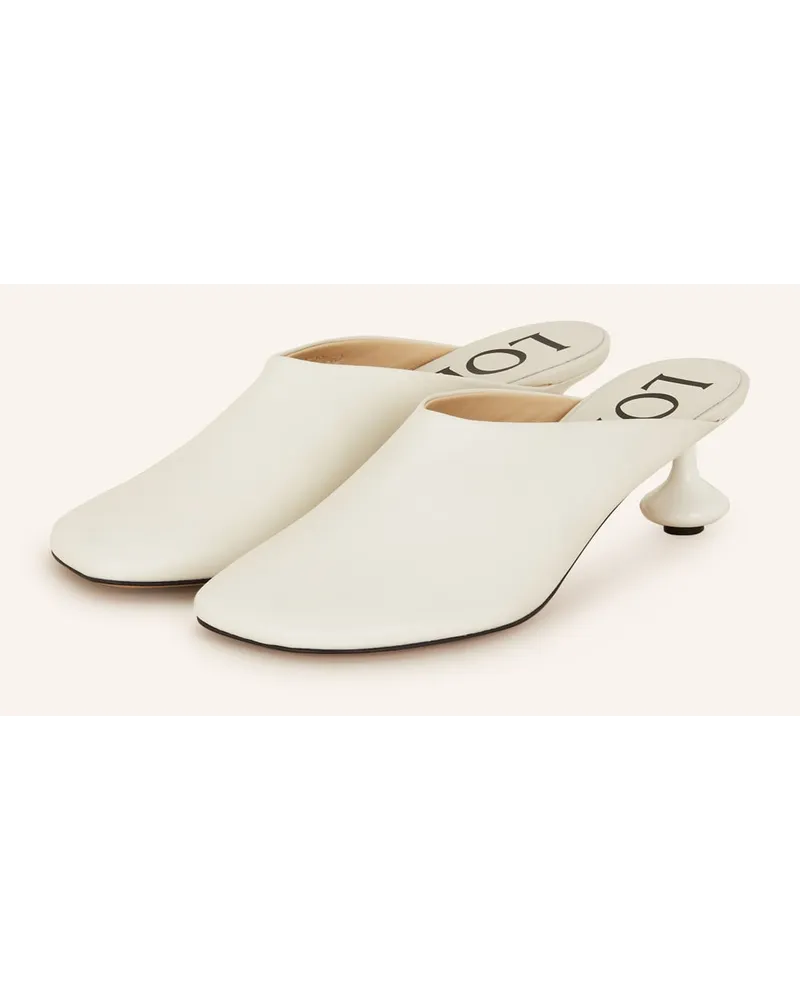 Loewe Mules TOY - WEISS Weiss