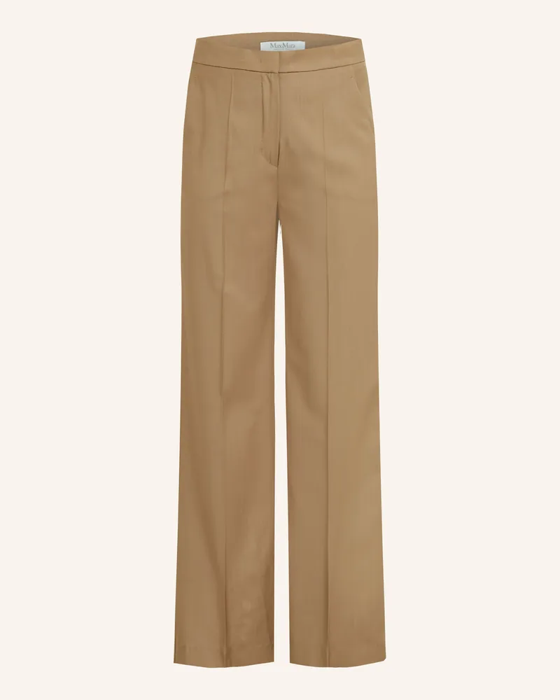Max Mara Marlenehose FERNET Hellbraun