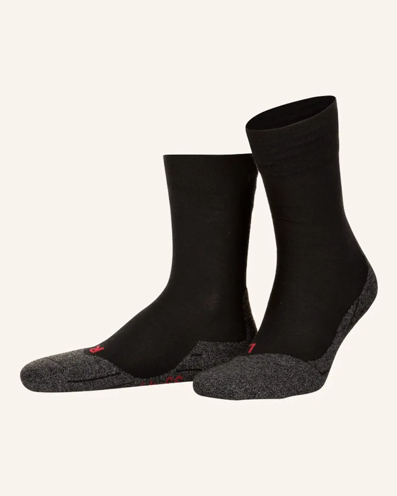 Falke Trekking-Socken tk2 Sensitive schwarz Schwarz