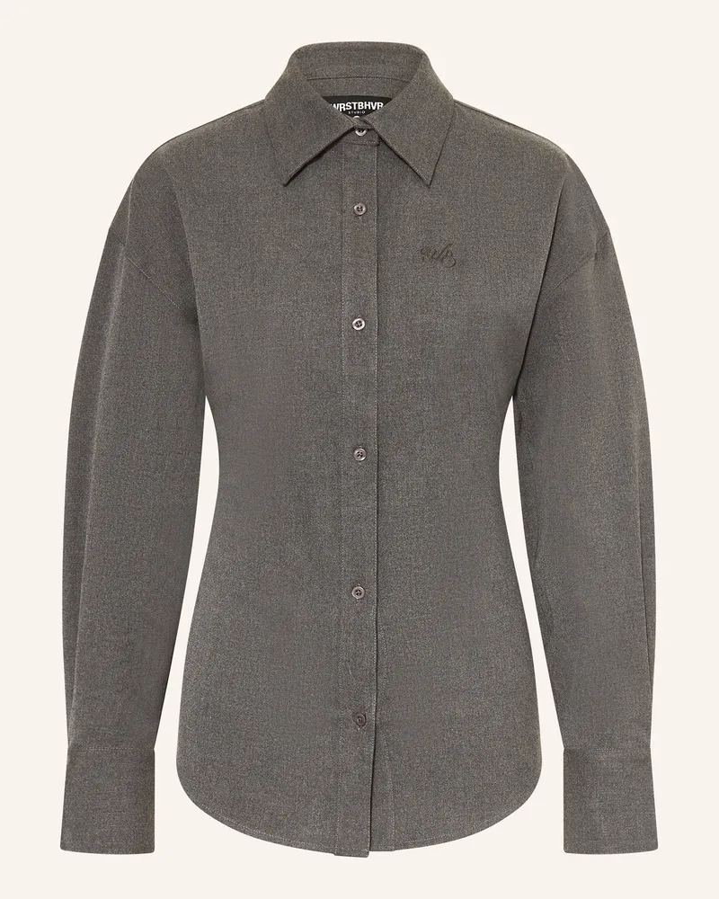 WRSTBHVR Hemdbluse DOREA Grau