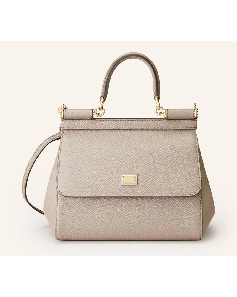 Dolce & Gabbana Handtasche MISS SICILY MINI Beige