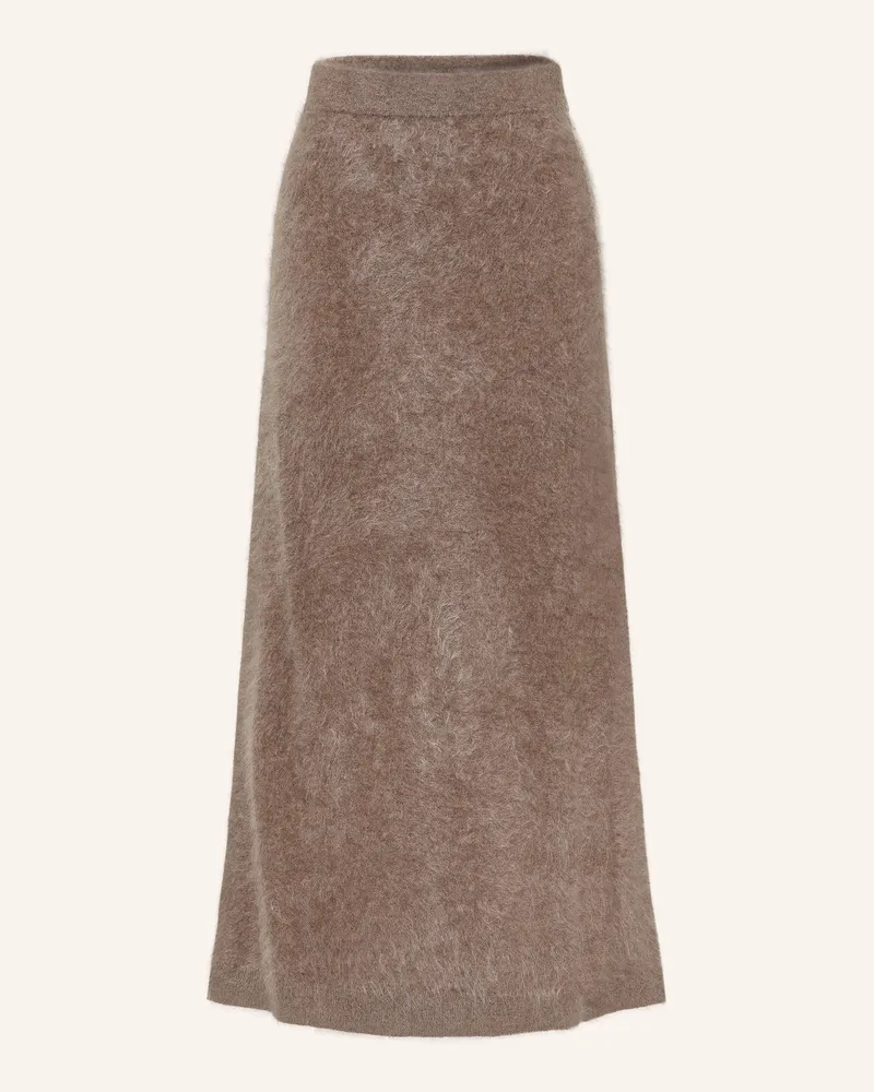 Maerz Strickrock Aus Cashmere beige Taupe