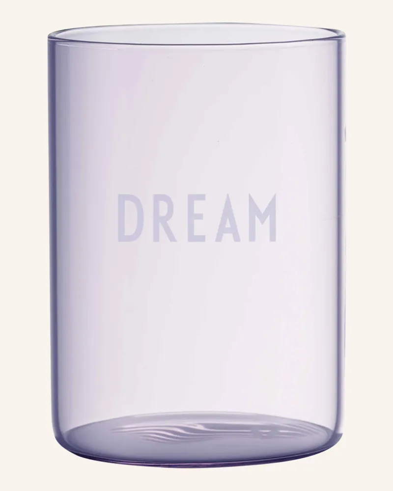 DESIGN LETTERS Trinkglas Favourite lila Helllila