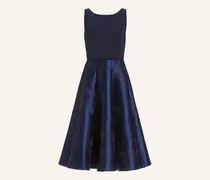 Cocktailkleid im Materialmix