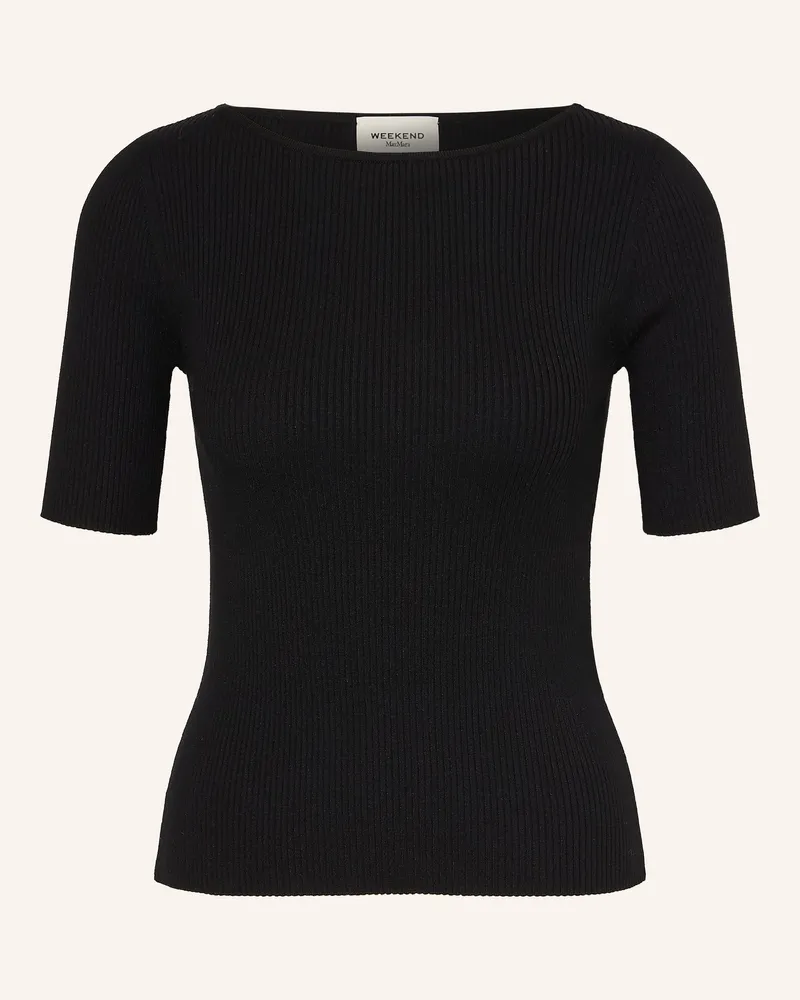 Max Mara Strickshirt Gola schwarz Schwarz