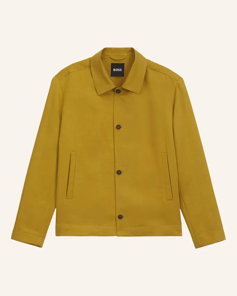 HUGO BOSS Blazer C-Carper-Btn-263 Regular Fit gold Gold