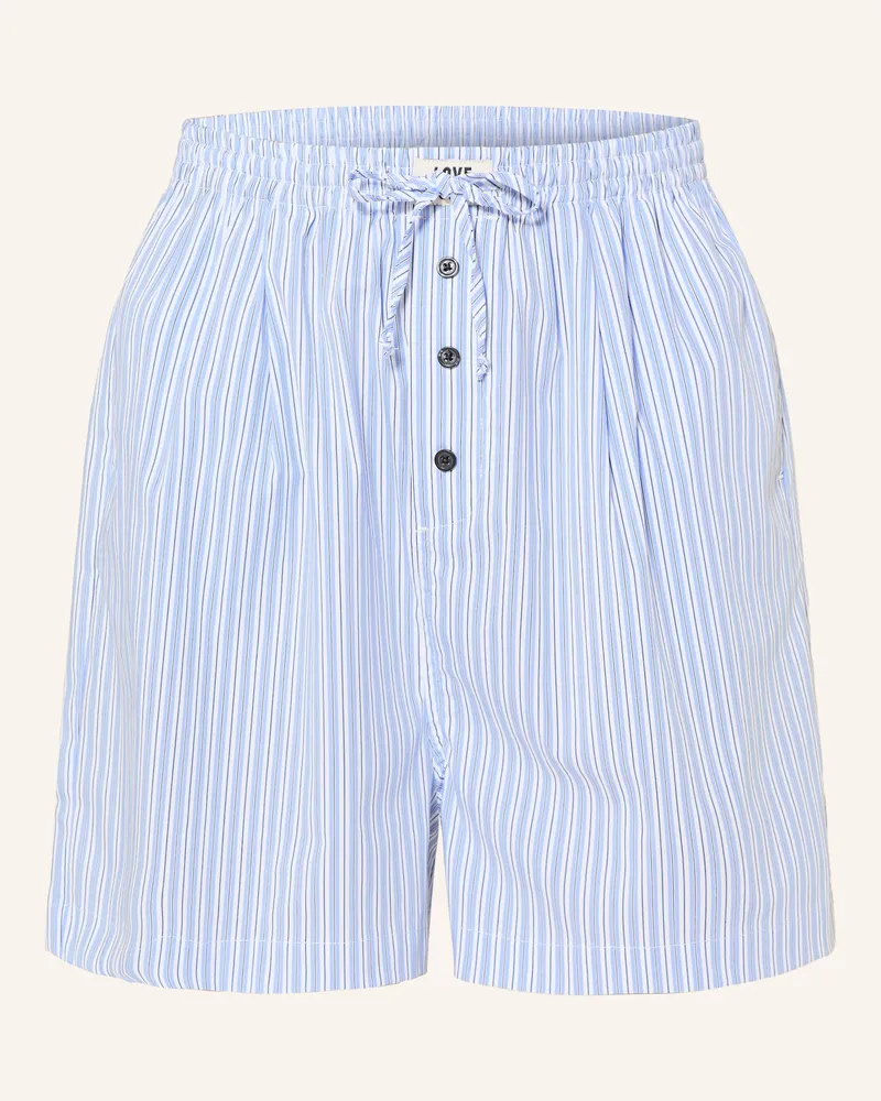 LOVE Stories Schlafshorts ALFIE Hellblau