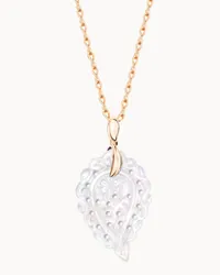 TAMARA COMOLLI Anhänger PENDANT INDIA SMALL MOTHER OF PEARL WHITE Rosegold