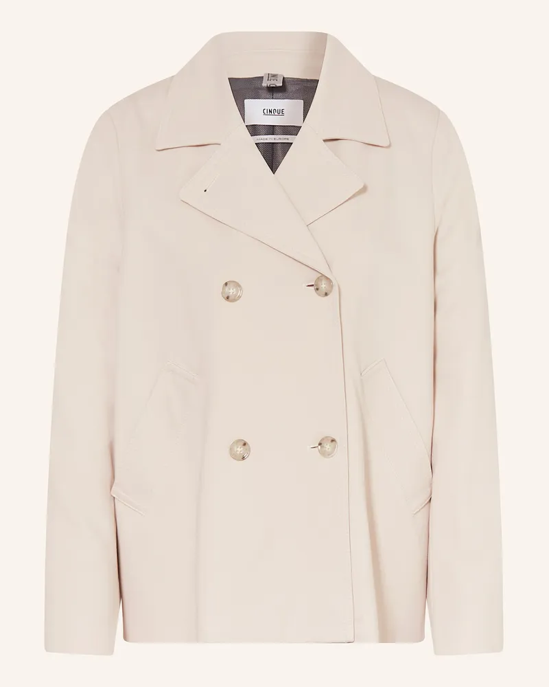 cinque Cabanjacke CICABANA aus Sweat Beige