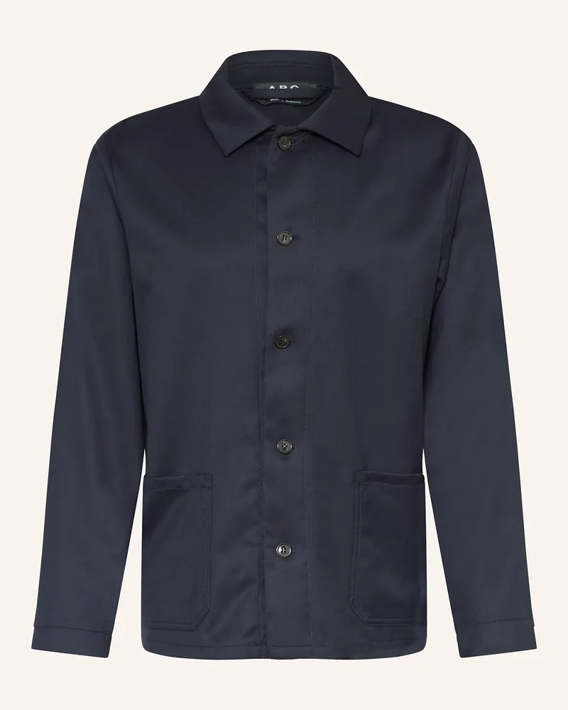 A.P.C. Overjacket KERLOUAN Dunkelblau